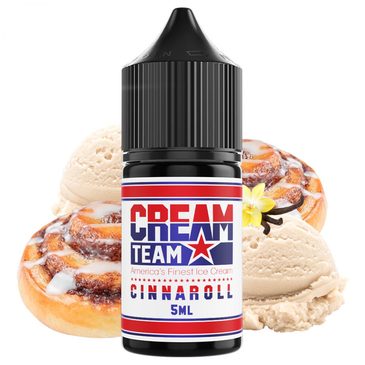 Kings Crest Cream Team Cinnaroll 5ml/30ml FS Kings Crest Cream Team Cinnaroll 5ml/30ml FS